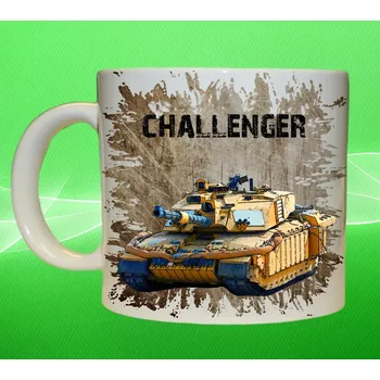 hrnek s tankem Challenger I 550ml (army hrnek vojenský hrneček)