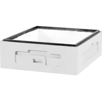 Lysoň Polystyrenový nástavek Dadant Blatt 1/2 - nebarvený