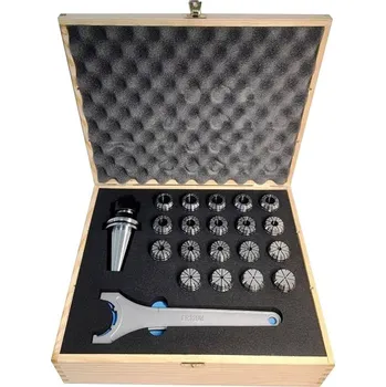 Svěrák PROMO set sada kleštin ER32 + upínač UPEC HS-BOX1 UPEC-SET1