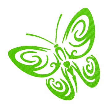 Samolepící dekorace SAMOLEPKA Motýl 019 levá (58 - 3D karbon zelený kawasaki) NA AUTO, NÁLEPKA, FÓLIE, POLEP, TUNING, VLASTNÍ TEXT, TISK, AUTOSAMOLEPKY.cz, POLEPY, OBRÁZEK, LOGO, SAMOLEPKY