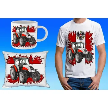 Pánské tričko Steyr 4095 dárkový set s traktorem 134 (dárkový set s traktorem )