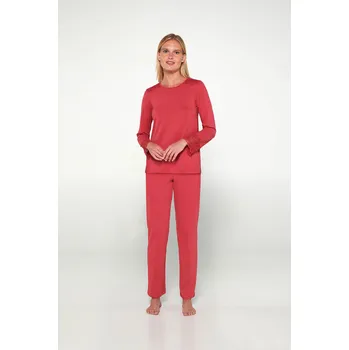 Dámské pyžamo Vamp - Pyžamo s dlouhými rukávy 19910 - Vamp Rose taupe XXL