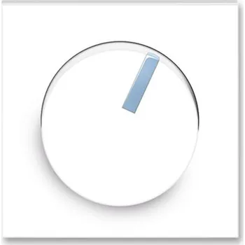 Kryt stmívače ABB Neo 3294M-A00123 41, , bílá/ledová modrá, s ot.ovl., s upev. maticí
