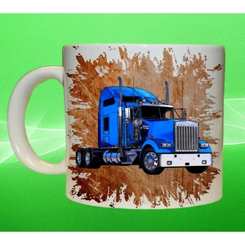 Kenworth 13 hrneček truck 75ml (hrnek s náklaďákem)