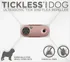 Antiparazitikum pro psa Tickless Mini Dog nabíjecí ultrazvukový odpuzovač klíšťat a blech růžový/zlatý
