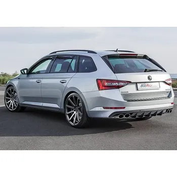Tuning Flaps-deflektory zadního okna, černý lesklý "klavírlak" - Škoda Superb III. Sportline Combi (Škoda Superb III. Sportline Combi 2015 –›)