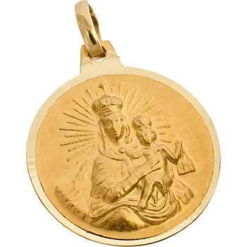 Přívěsek Argento 8A053 Zlatý přívěsek Škapulíř