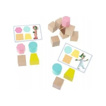 Dřevěná hračka Zabawka drewniana - O!Klocki. Pasowanki TREFL