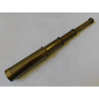 Dalekohled MOSAZNÝ LODNÍ DALEKOHLED - TELESKOP - OPTIKA SKLO 37,5 cm