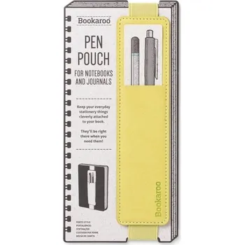 Set školních potřeb Bookaroo Pen Pouch - uchwyt na długopis limonkowy