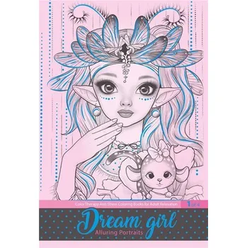 Antistresové omalovánky Kolorowanka antystresowa A4 20 róż