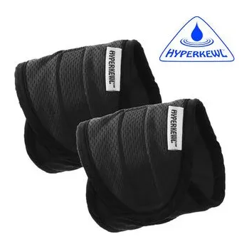 Potítko Chladící potítko na zápěstí HyperKewl černé 1 pár unisize