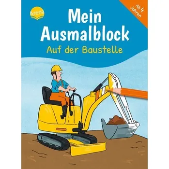 První čtění Mein Ausmalblock. Auf der Baustelle - Honnen, Falko
