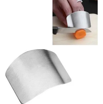 Kovový chránič prstů při krájení | pomocník do kuchyně