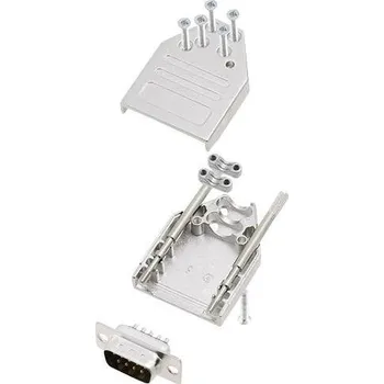 Sada nářadí encitech DTZI09-DMP-K 6355-0077-21 sada D-SUB kolíkové lišty 180 ° Pólů: 9 pájecí kalíšek 1 sada