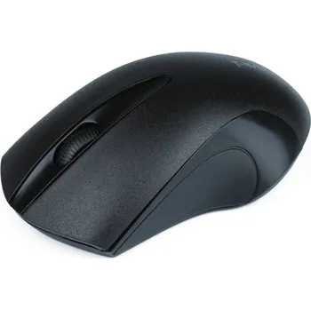 Myš Bezdrátová kancelářská optická počítačová myš, černá (Černá bezdrátová kancelářská myš)