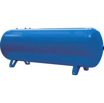 Kompresor INAIRCOM Vzdušník ležatý 1000/12 - Lakovaný ležatý vzdušník včetně armatur 11 bar Ilustrativní foto