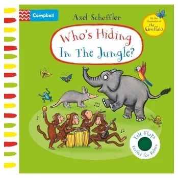 První čtění Who's Hiding In The Jungle? - Scheffler, Axel