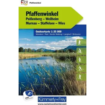 Pfaffenwinkel Nr. 28 Outdoorkarte Deutschland 1:35 000 - Hallwag Kümmerly+Frey AG