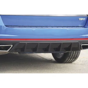 Tuning Difuzor zadního nárazníku, černý lesklý "klavírlak" - Škoda Octavia III. RS (Difuzor zadního nárazníku pro Škoda Octavia III. RS, r.v. 2013/2017)