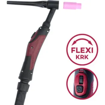 Příslušenství ke svářečce Hořák KÜHTREIBER KTB 18 FX, 35-50, XLR POT - 8 metrů 05220534-RS Ovládací konektor XLR (5-pin)