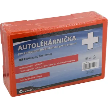 Lékárnička Lékárnička I. - plastová velká, expirace 4 roky (Lékárna pro auta)