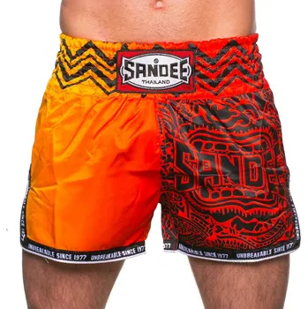 Thai trenky Sandee Warrior (červená/oranžová) velikost: XL