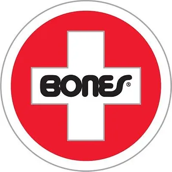 Samolepicí dekorace na vozidlo Samolepka BONES "Bearings Swiss Round" střední 75 mm