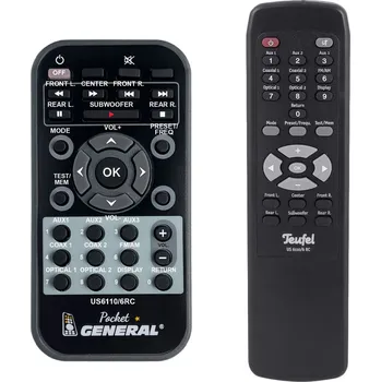 TEUFEL US 6110/6 RC, Columa 300 R - dálkový ovladač duplikát