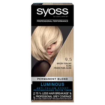 Barva na vlasy Syoss Permanent Coloration Permanent Blond 50 ml 9-5 Frozen Pearl Blond