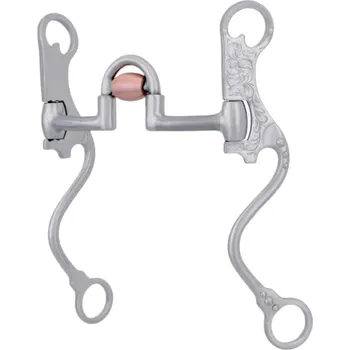 Udidlo pro koně Metalab Udidlo pákové nelomené FG Metalab, westernové, 11 mm