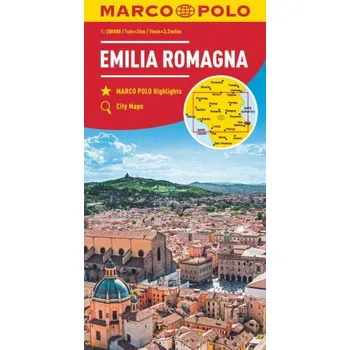 MARCO POLO Regionalkarte Italien 06 Emilia Romagna 1:200.000 (DE)