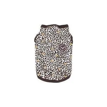 Obleček pro psa Pinkaholic psí vesta Leo Pug hnědá varianta M