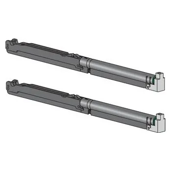 Dveřní kování M&T Minima 2.0 sada s tlumiči 80 kg, pro dřevěné dveře