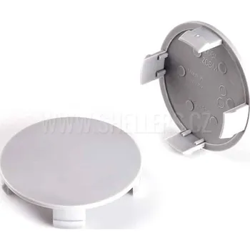 Alu kolo Středová krytka alu kola Ø 70/74 mm, Mercedes, Z08L, Z08M, plast šedá bez loga