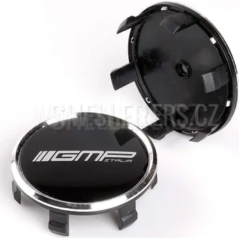 Alu kolo Středová krytka alu kola Ø 69/75mm, GMP černá lesk, chrom okraj