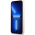 Pouzdro na mobilní telefon Guess 4G Metal Logo GUHCP13LS4LP pro Apple iPhone 13 Pro růžové