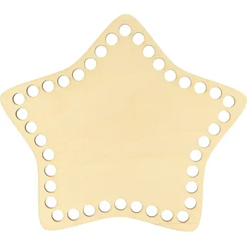 Natana dno na košík hvězda 18,5 x 21 cm