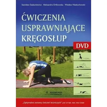 DVD film Ćwiczenia usprawniające kręgosłup (Płyta DVD) - Szabuniewicz Stanisław, Orlikowska Aleksandra, Niesłuchowski Wiesław