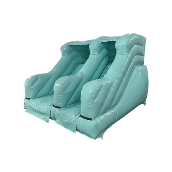 Skákací hrad Nafukovací skluzavka MINI PASTEL | Certifikováno | Vhodné do interiéru Barva: Pastel Mint