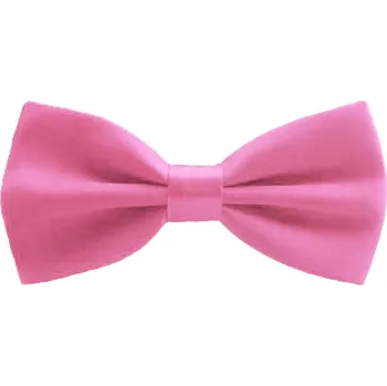 Karnevalový doplněk Saténový motýlek růžový