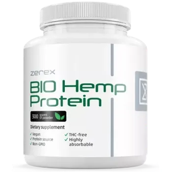Zerex BIO konopný protein v prášku