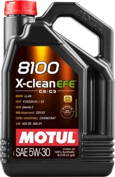Motorový olej Motul 8100 X-Clean EFE 5W-30