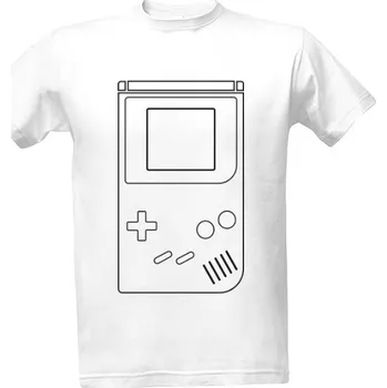 Tričko s potiskem Game Boy pánské