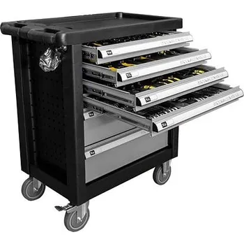 Montážní dílenský vozík s ručním nářadím JBM 53333 (6 zásuvek)