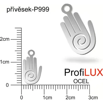 Přívěsek Přívěsek Chirurgická Ocel ozn-P999 RUKA Fátimy velikost 15x8mm. Řada přívěsků ProfiLUX