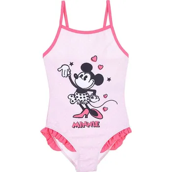 Dívčí plavky SUN CITY Dívčí plavky Minnie Mouse růžové Velikost: 128 (8 let)