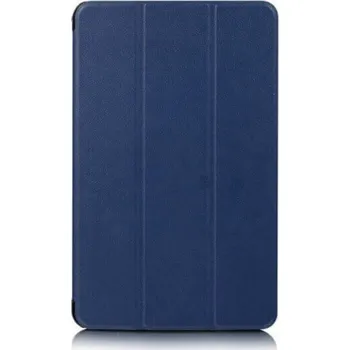 Pouzdro na tablet 2v1 Smart flip cover + zadní plastový ochranný kryt pro Samsung Galaxy Tab S9 FE - tmavě modrý