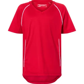 Moto dres Daiber Dětské týmové tričko JN 386K Velikost: M, Barva: červená-bílá