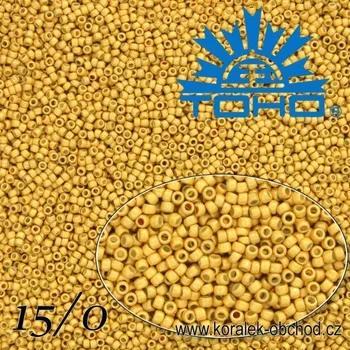 Korálek Korálky TOHO tvar ROUND (kulaté). Velikost 15/0. Barva č. PF557F-Permanent Finish - Matte Galvanized Starlight.. Balení 5g.